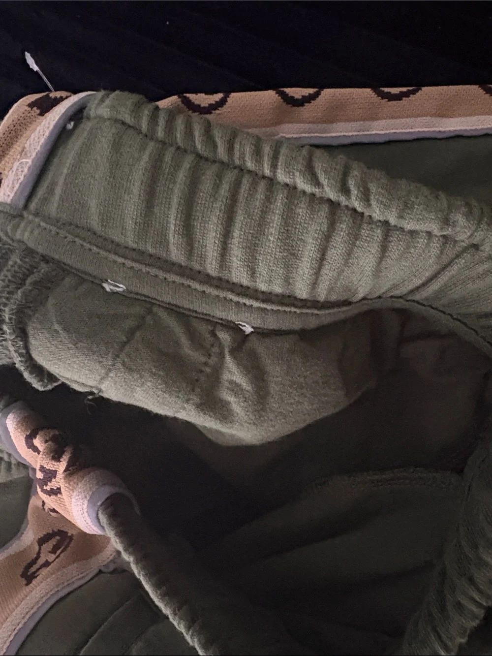 Gucci Green Shorts with Branded Side Stripe